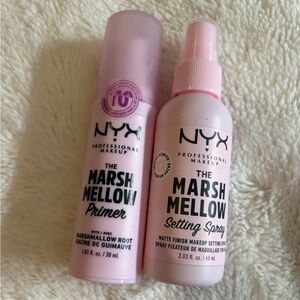 NYX The Marsh Mellow Primer & Setting Spray - Pink